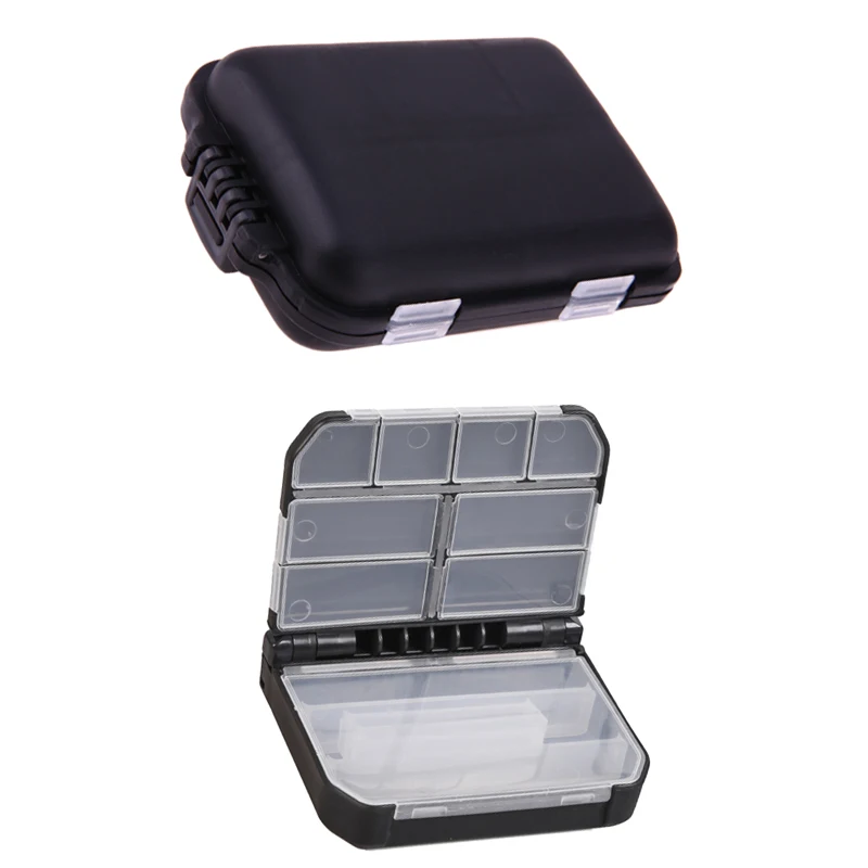 Мини коробка для рыболовных снастей 10 отделений|fishing tackle box|tackle boxfishing accessories |