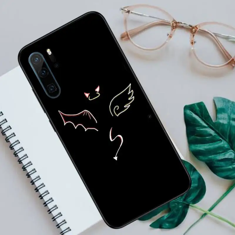 

Angel wings demon wings wing Phone Case For Huawei honor Mate P 10 20 30 40 Pro 10i 9 10 20 8 x Lite funda coque