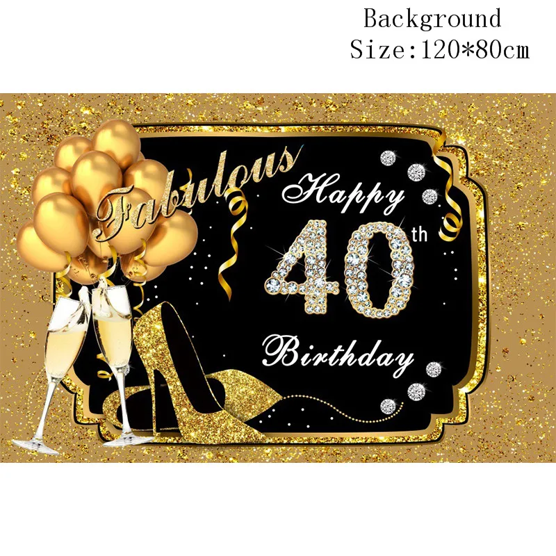24 шт. 30/50/60th Happy Birthday Photo Booth Реквизит Маска; фотобудка 30 лет вечерние декоративная фотобудка NW06 - Цвет: 40