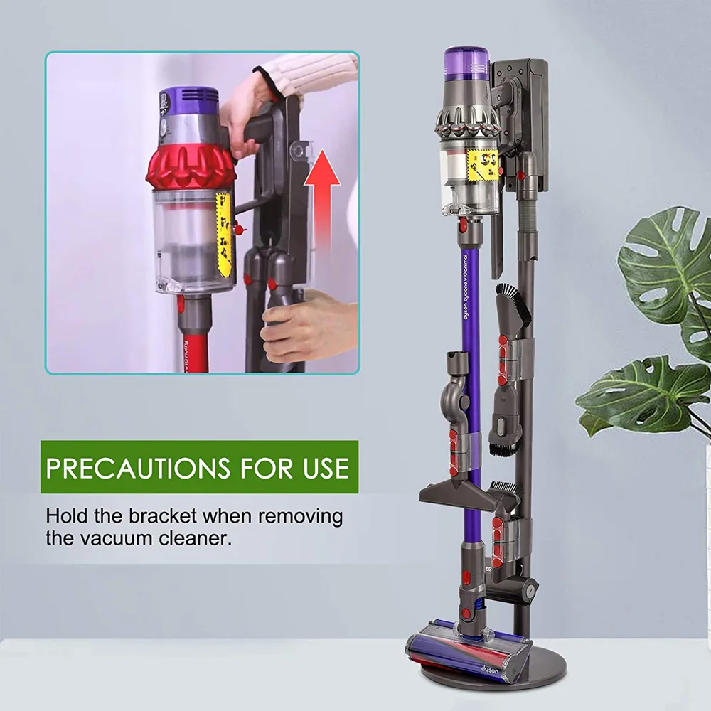

Vacuum Stand Holder,Bracket Accessories Stable Metal Storage Bracket Holder for Dyson Handheld V10 V8 V7 V6 Vacuum Cleaners