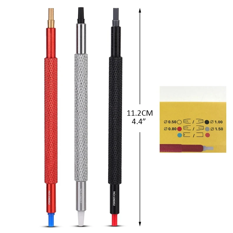 

3 Pieces / Watch Needle Press Accessories Kit Watch Manufacturing Tools Watch Repair Watch Pin Repair Tool