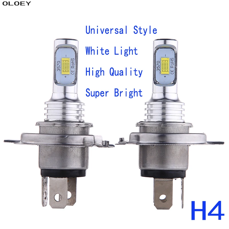 2 шт./лот H7 H4 Автомобильные светодиодные фары высокое качество автомобильные