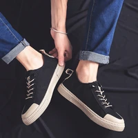 mens canvas casual shoes non slip sole soft and breathable sports shoes fashionable all match 2021 trend casual sports shoes