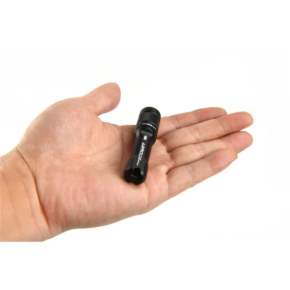 Mini LED Keychain Astrolux A01UV Mono-output 395nm UV Flashlight 395 Ultraviolet Black Fluorescence Detector Blacklamp Torch | Лампы и