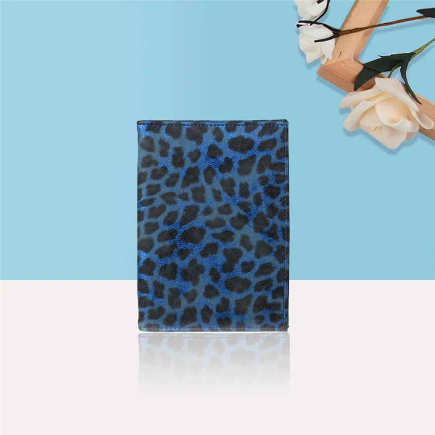Визитная посылка держатель для паспорта протектор Леопардовый кошелек визитная