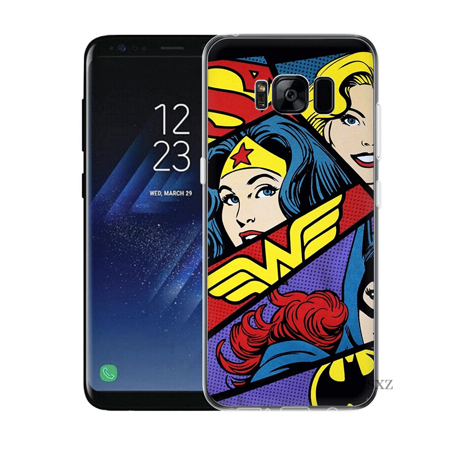 Mobile Phone Case For Samsung Galaxy J7 J6 J5 J3 J2 J1 Prime Hard Cover Wonder Woman Shell Bag | Cases &amp Covers