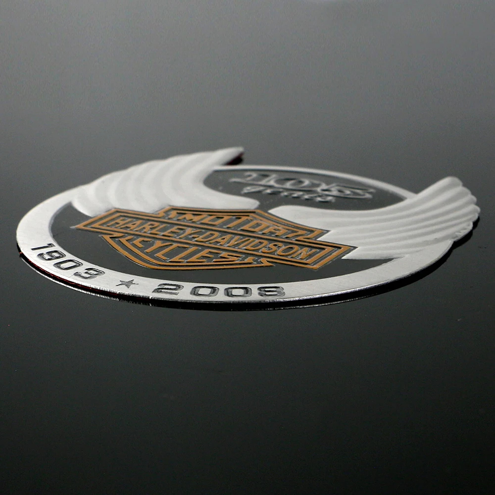 

Aluminum Emblem Logo Motorcycle Stickers