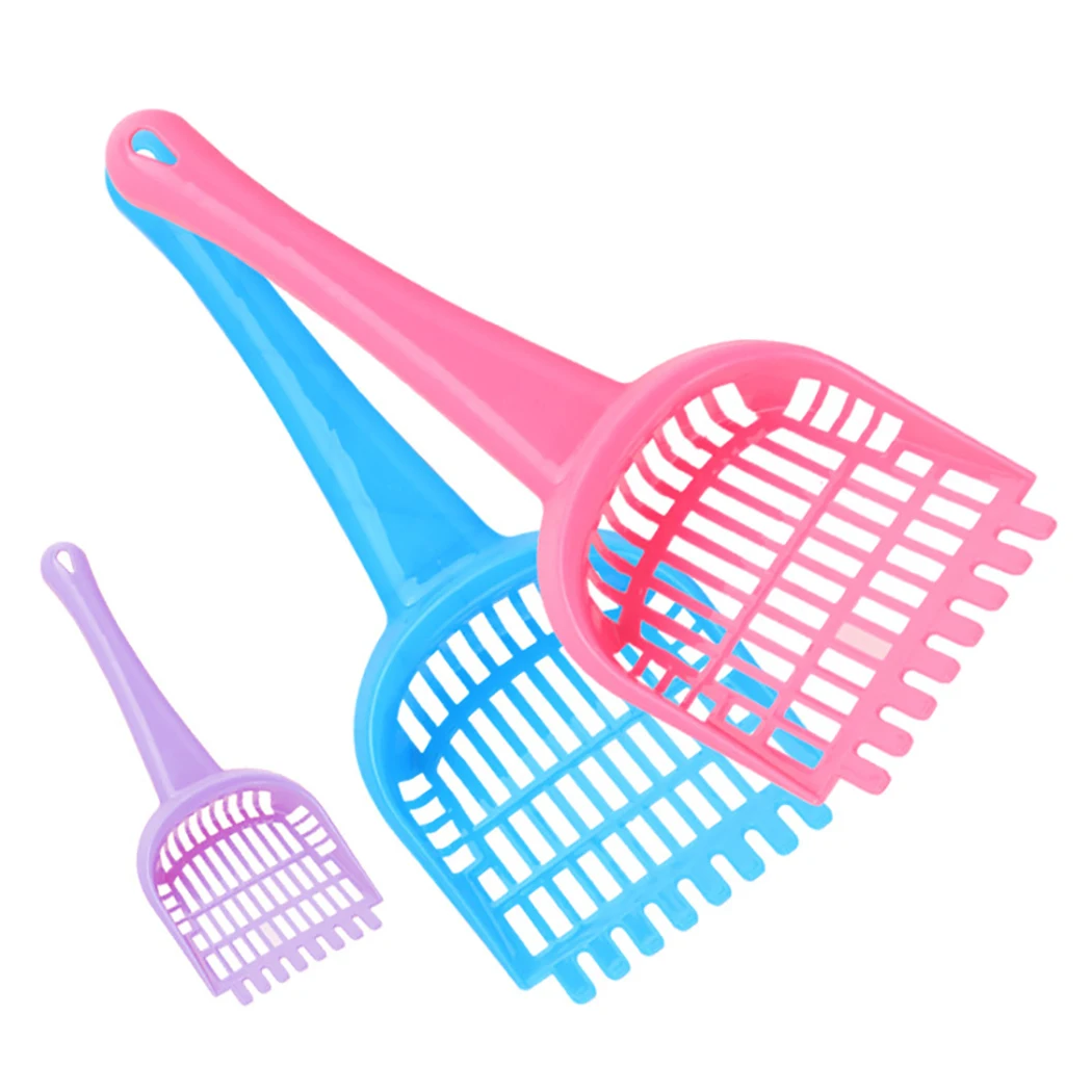 

Cat Litter Shovel Pet Cleanning Tool Plastic Scoop Cat Dog Sand Cleaning Products with Handle Pet Toilet Clean Feces Supplies