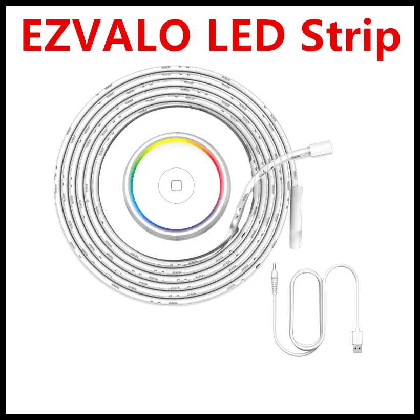 Умная Светодиодная лента Youpin EZVALO светодиодный светильник RGB с пультом