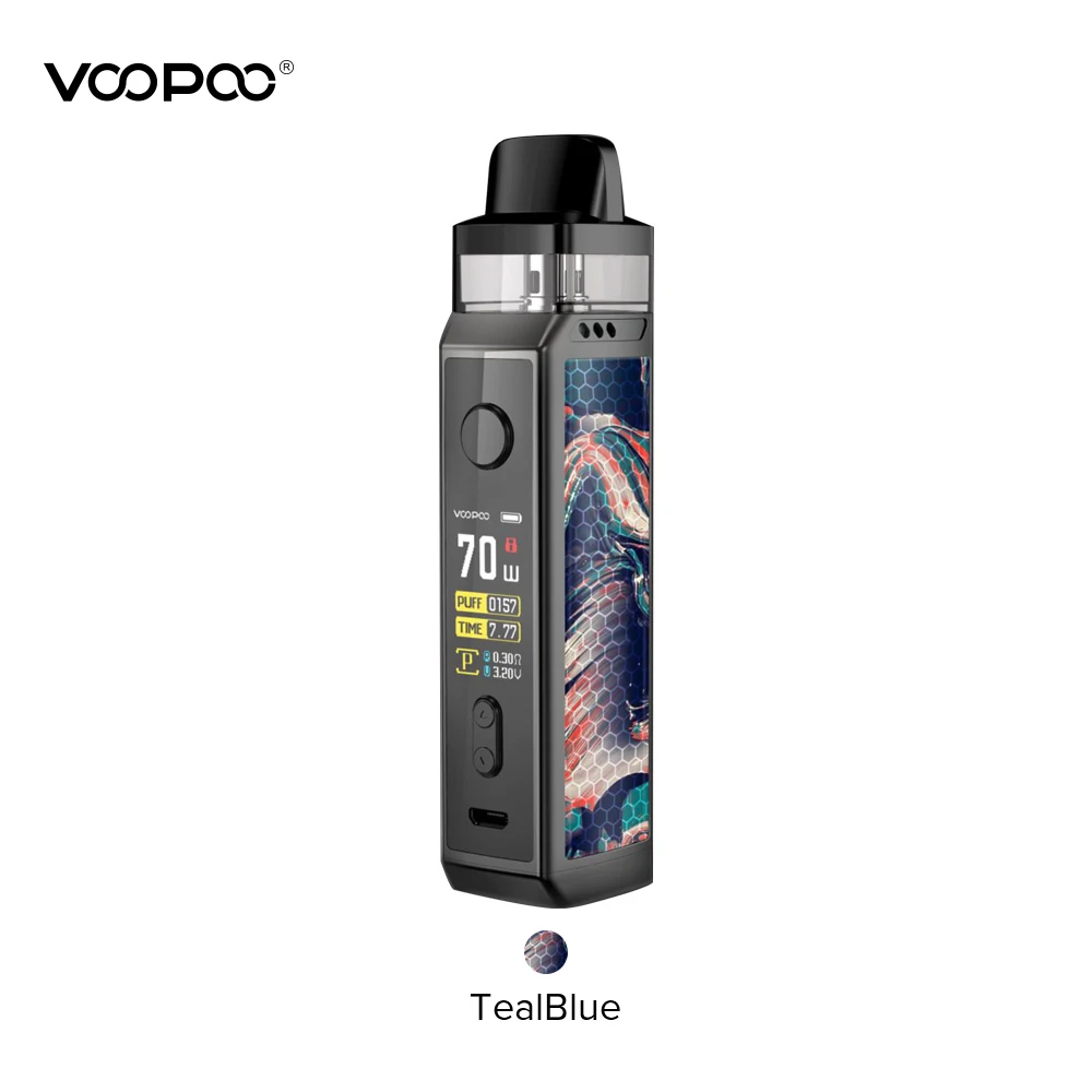 Оригинальный VINCI X Pod Kit питание от одного аккумулятора 18650 70 Вт Мощность с 5 PNP