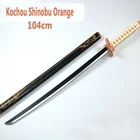 Нож-убийца демонов 1:1, меч, оружие, косплей, клинок дьявола камадо танджиро, самурайский меч, ниндзя, катана, модель из ПУ, 104 см