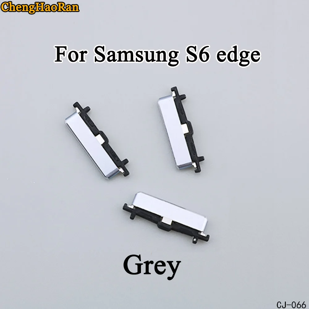ChengHaoRan Боковая кнопка для Samsung S6 edge чехол телефона питания громкости запасные