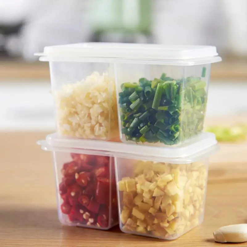 

Onion Garlic Storage Box Plastic Storage Box Kitchen Storage Storage Box Household Refrigerator Container Kitchen Accessories