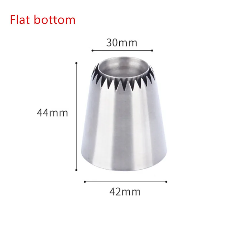 

Straight/Curved/Flat Tooth Ring Cake Icing Piping Cream Nozzles Russian Stainless Steel DIY Cookies Pastry Tips Decorating Tools