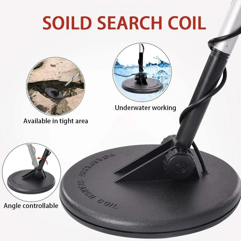 

MD-4030 Metal Detector Underground Gold Detector MD-4030 Metal Length Adjustable Treasure Hunter Seeker Portable Detector New