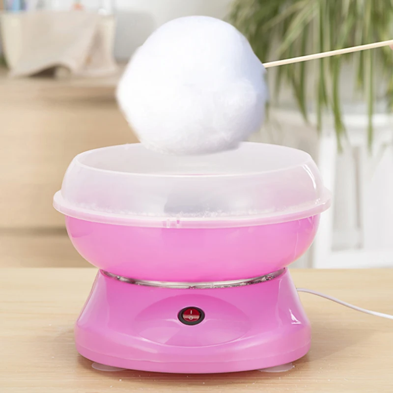 

Electric DIY Sweet Cotton Candy Maker Marshmallow Machine MINI Portable Cotton Sugar Floss Machine JK-MO5 US Plug