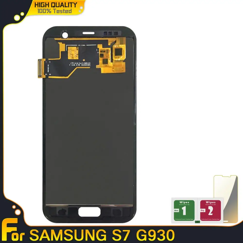 Высококачественный ЖК дисплей для samsung Galaxy S7 G930 сенсорный экран дигитайзер
