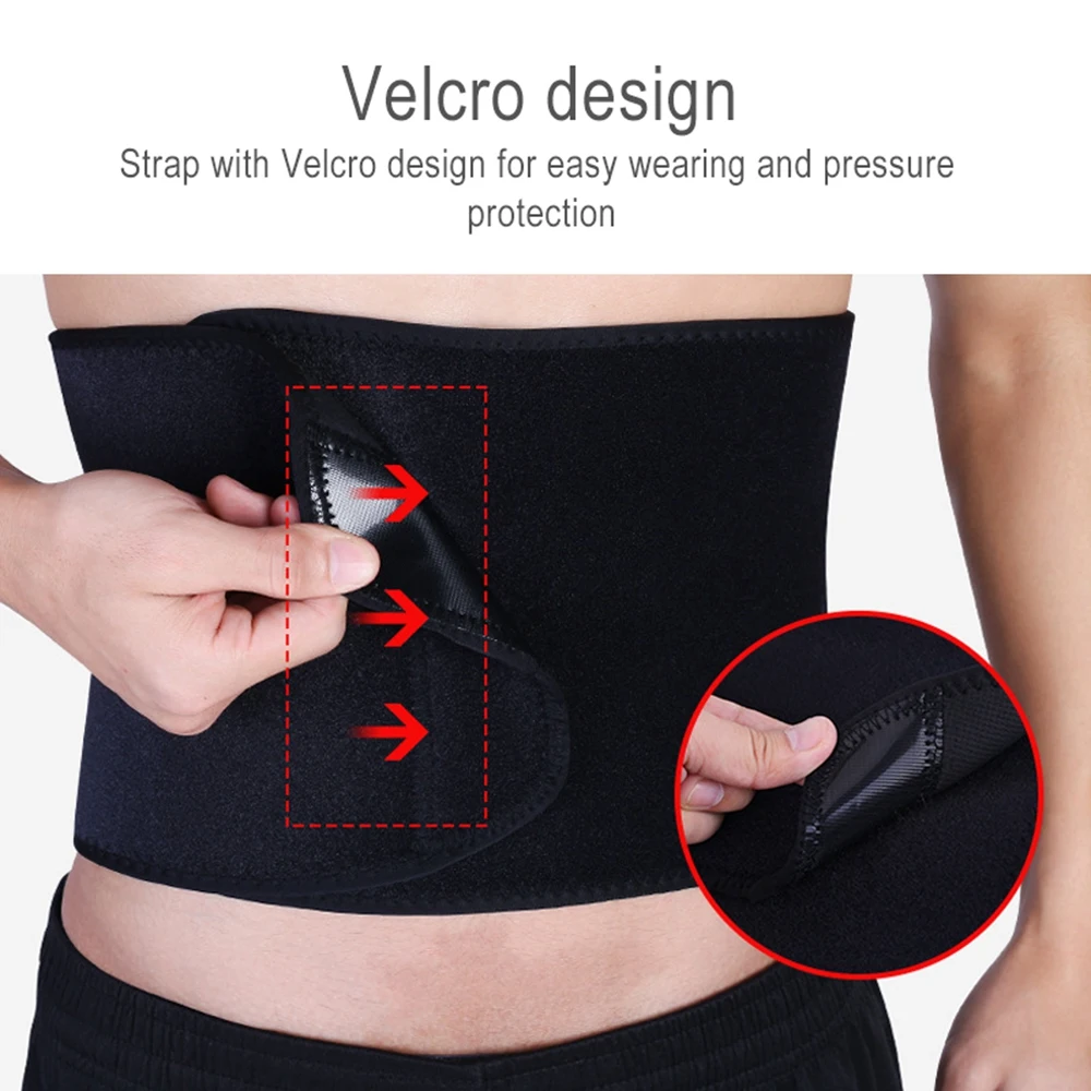 

Sports Protection Belt Waterproof Adjustable Fitness Waist Protector Slimming Stomach Band for Weight Loss Yoga