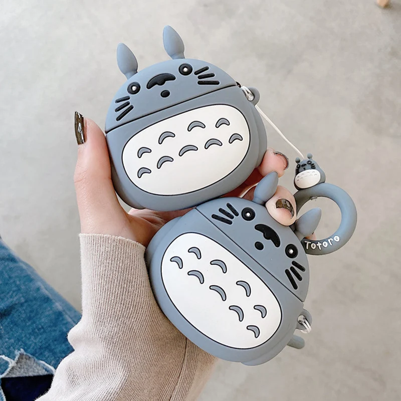 Чехол для Huawei Freebuds 3 милый 3D мультяшный чехол наушников Kawaii Totoro защитный с