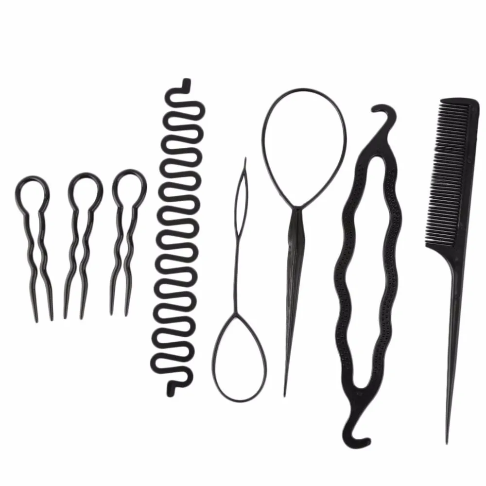 Набор аксессуаров для укладки волос сделай сам 20 шт./компл. волшебный пончик