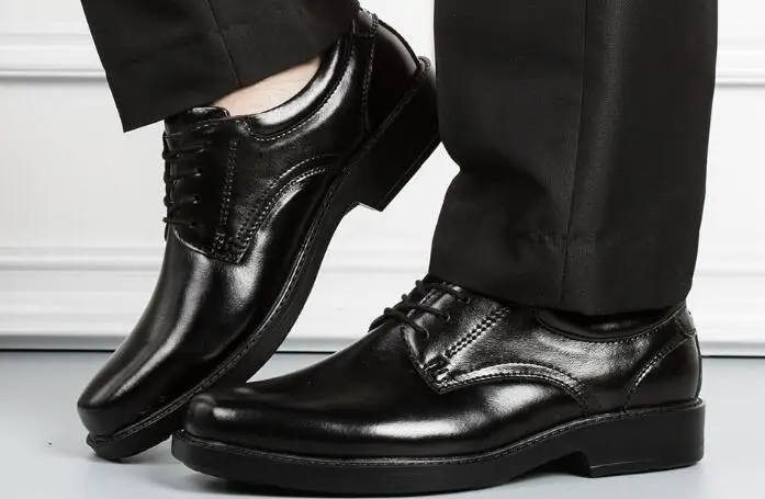 Мужская обувь сезон весна новая модель из натуральной кожи без шнуровки