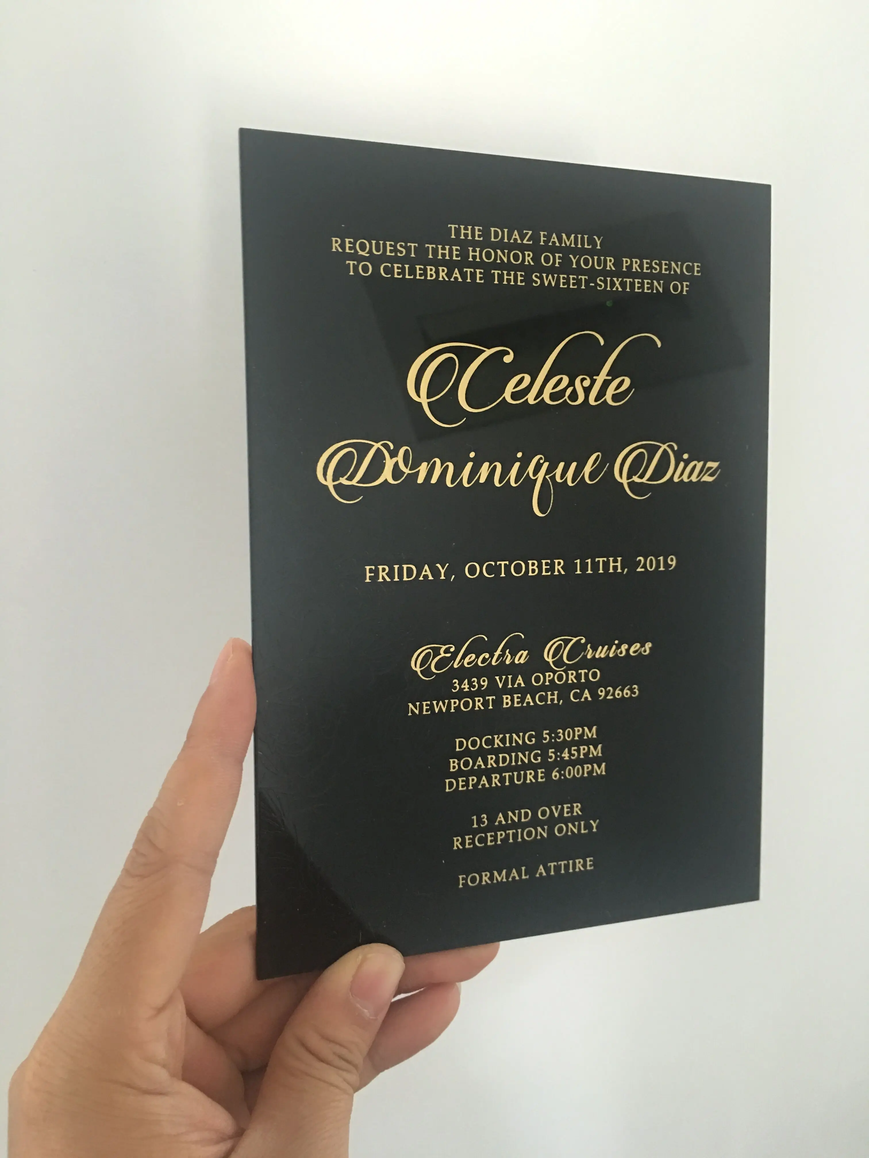 10 шт. элегантные пустые свадебные пригласительные открытки уникальные черные