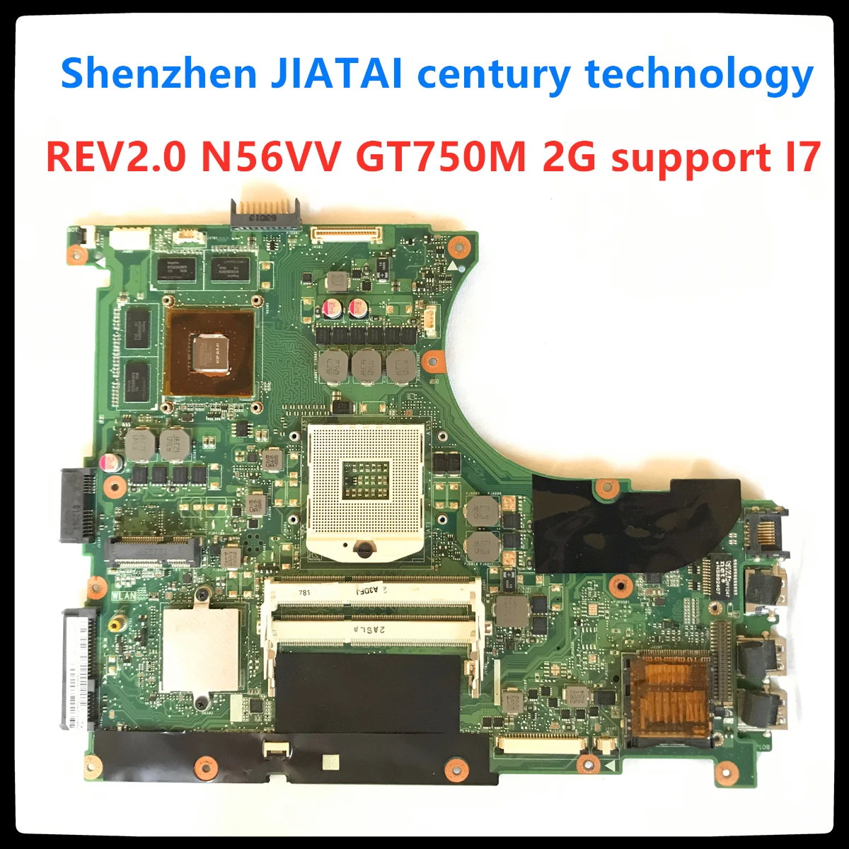 N56VV материнская плата для ноутбука ASUS N56VM N56VB N56VJ N56VZ Материнская REV2.0 GT750M 2G