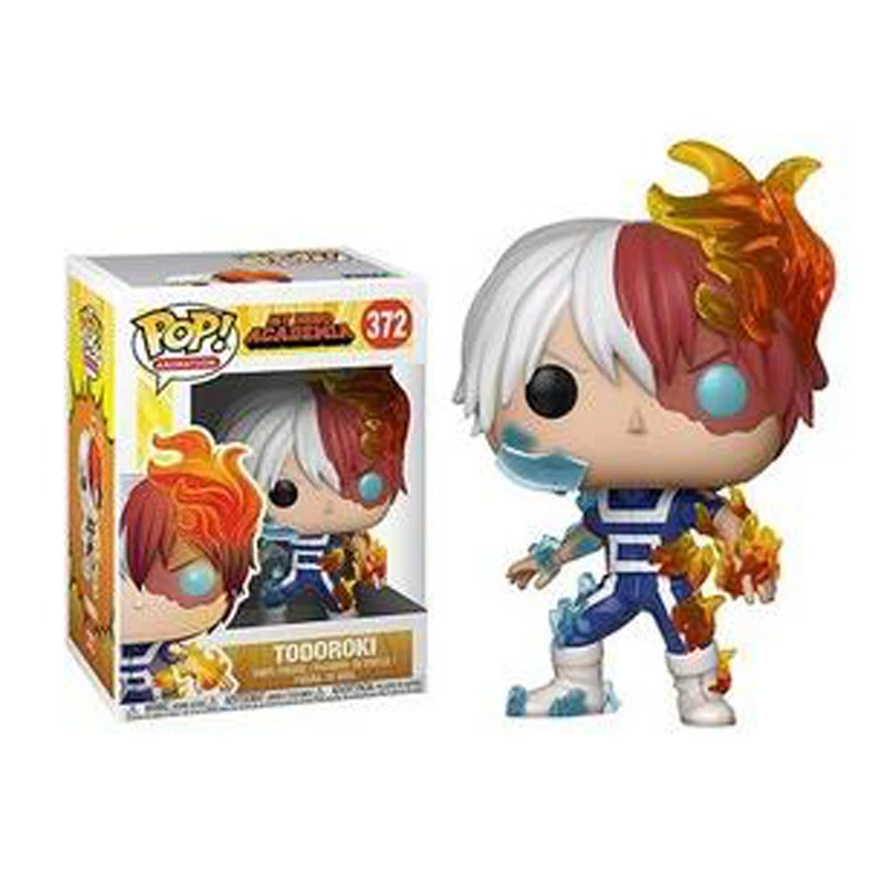 Funko Pop My Hero Academia Action Figure Deku Katsuki All Might Model Toys 10cm - Цвет: 372 With Box