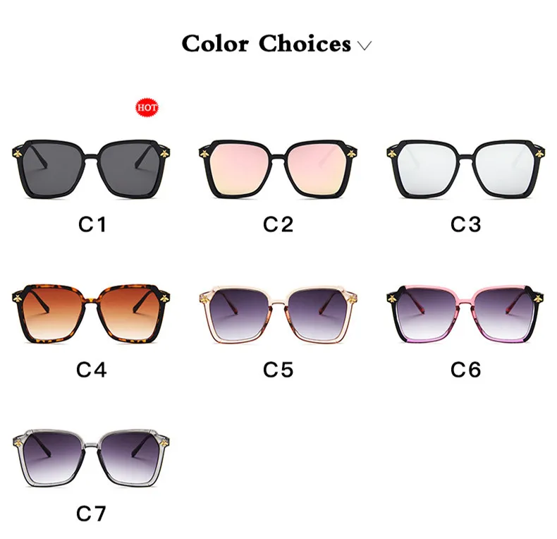 Очки солнцезащитные женские в стиле ретро винтажные пластиковые брендовые