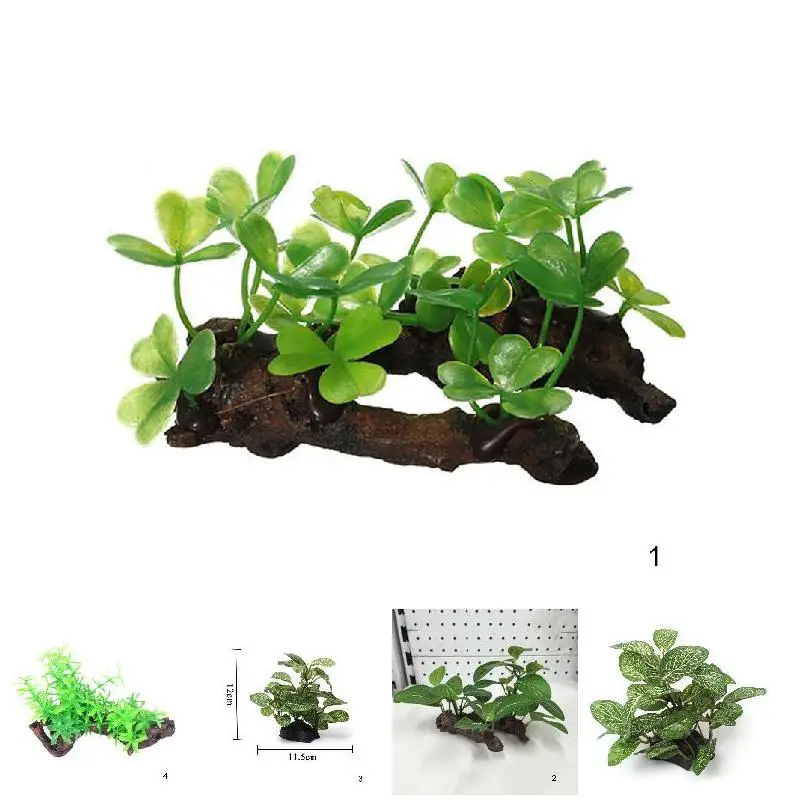 Аксессуары для аквариума погружной травяной орнамент VGE|Декорации| |