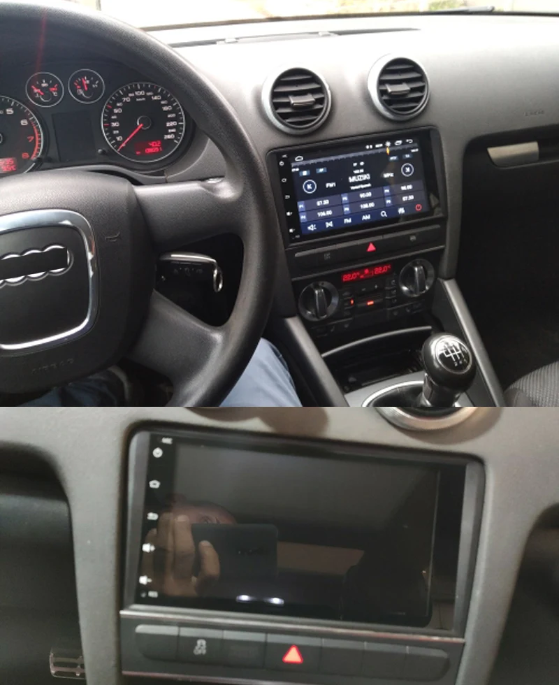 SilverStrong 2Din Android9.0 автомобильный DVD для Audi A3 S3 2003 2004-2011 2008 A3 автомобильное радио DVD gps навигации S3 2 Дина DVD A3