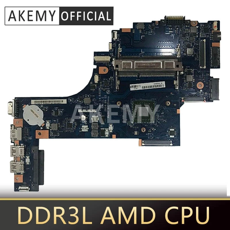 Akemy ZKWAE LA-B302P для TOSHIBA Satellite C50 C55 C50D C55D C55Dt-B Материнская плата ноутбука DDR3L ЦП AMD на