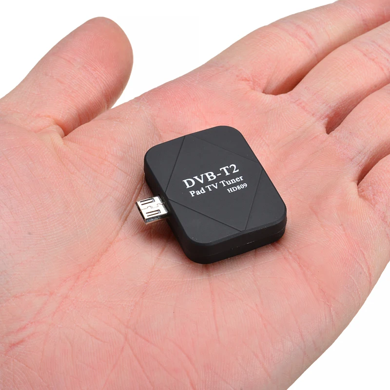 For Android 1pc High Definition DVB-T2 Micro USB Dongle Digital HD TV Tuner Receiver With 2 Antenna Supports DVB-T/T2 Mayitr | Электроника
