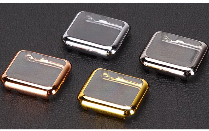 Чехол для Apple Watch band 44 мм 40 мм 42 мм 38 мм iwatch 5 4 3 2 1, защитный чехол, защитная крышка для экрана, покрытие, корпус из поликарбоната