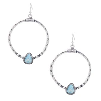 fashion jewelry vintage hoop dangle earrings