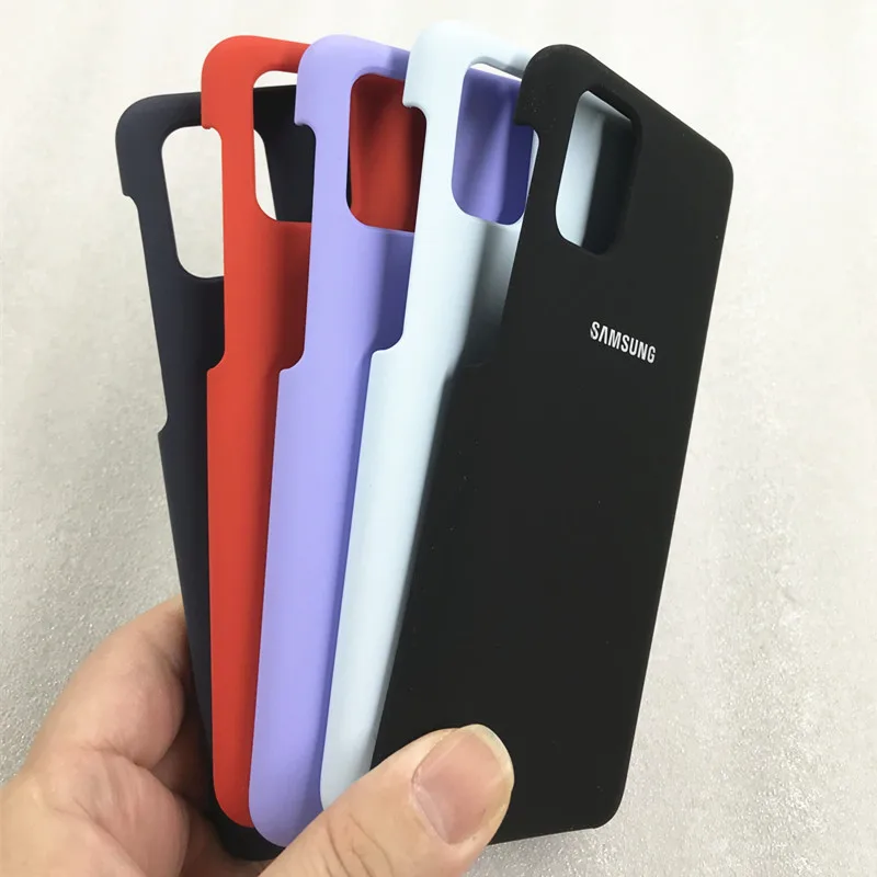 Силиконовый чехол для Samsung Galaxy M31S шелковистый защитный с логотипом Soft-Touch |