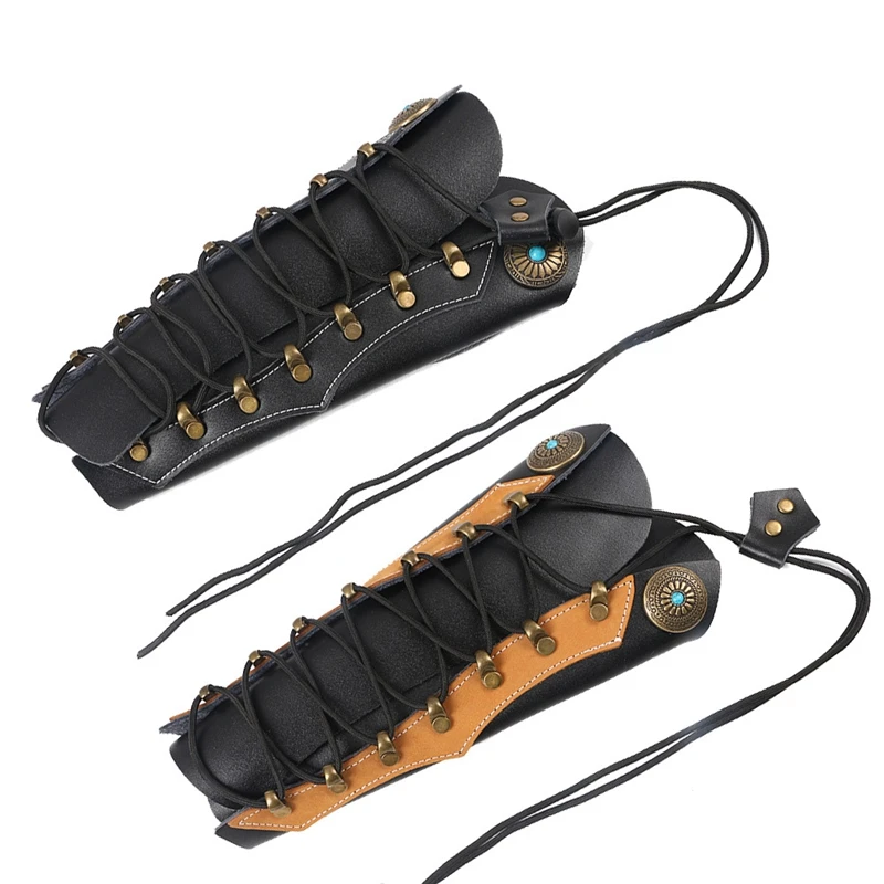 Защита для стрельбы из воловьей кожи защита рук удерживающая устройство с