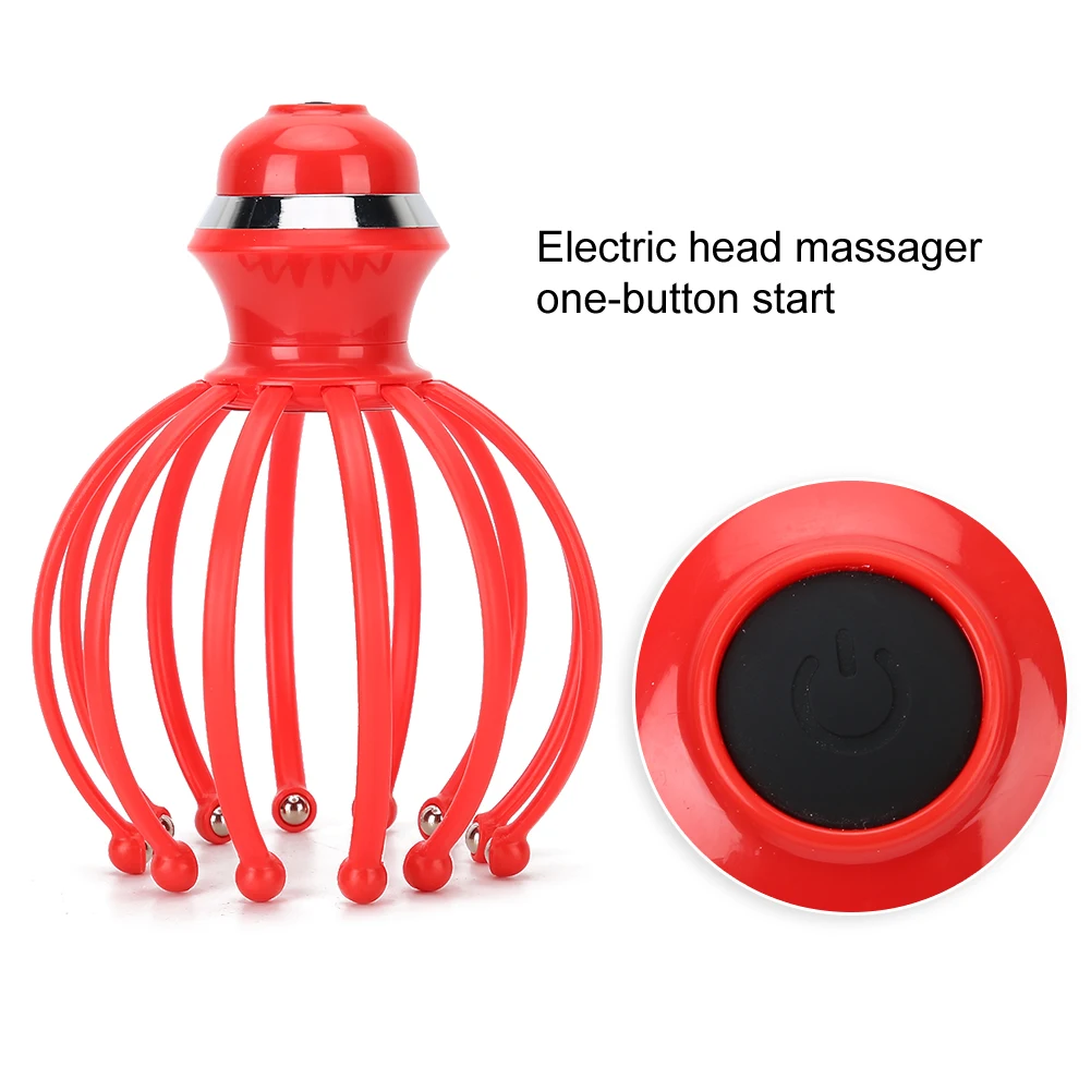 Электрический массажер для головы коготь снятия стресса терапия против