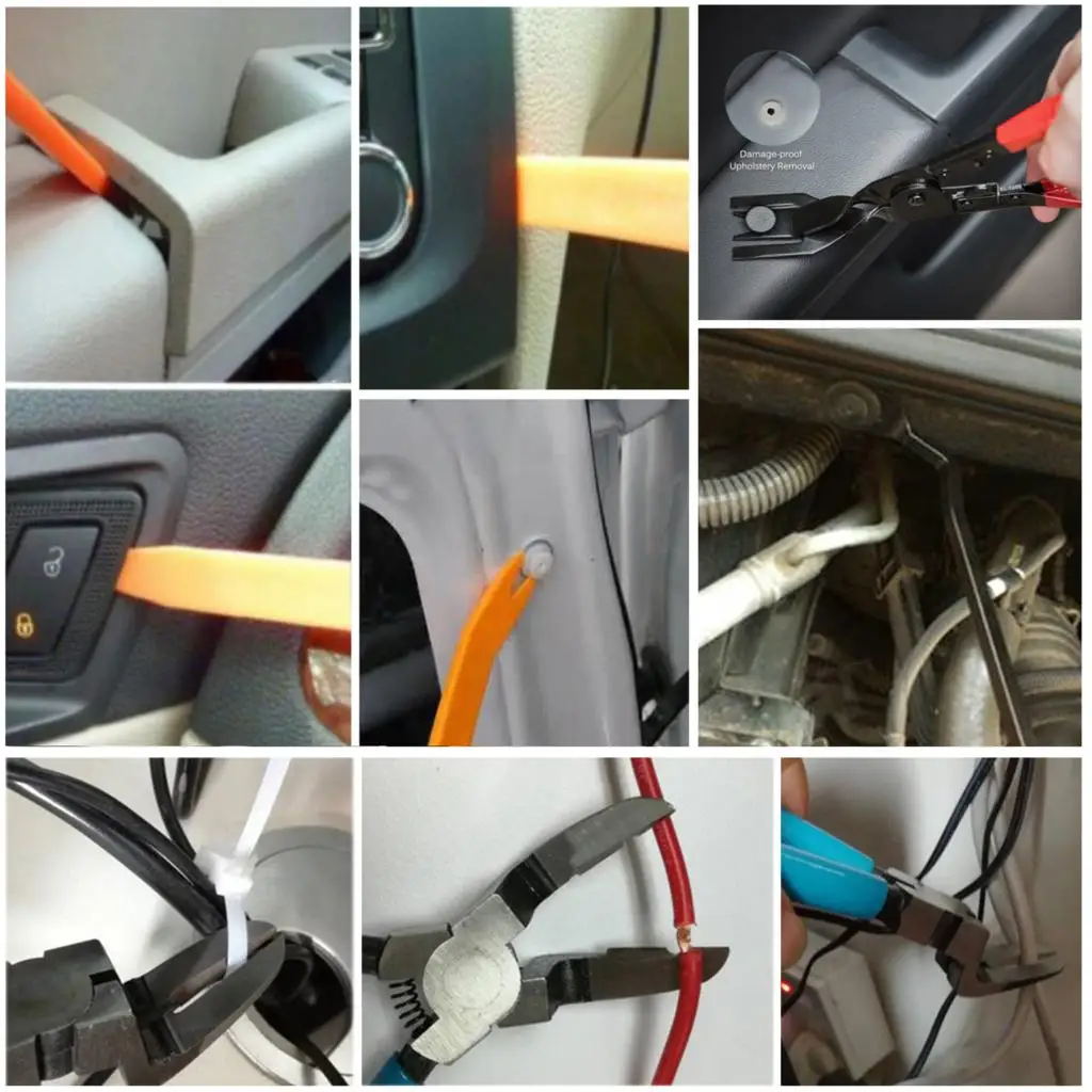 Инструмент для снятия Автомобильного Крепежа обивка дверной панели автомобиля