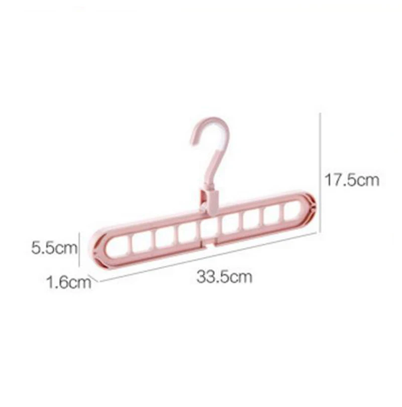 Multi-port Support Circle Clothes Hanger Drying Rack Multifunction Scarf Tie Belt Wardrobe Closet Storage Organizer 1 PC | Дом и сад