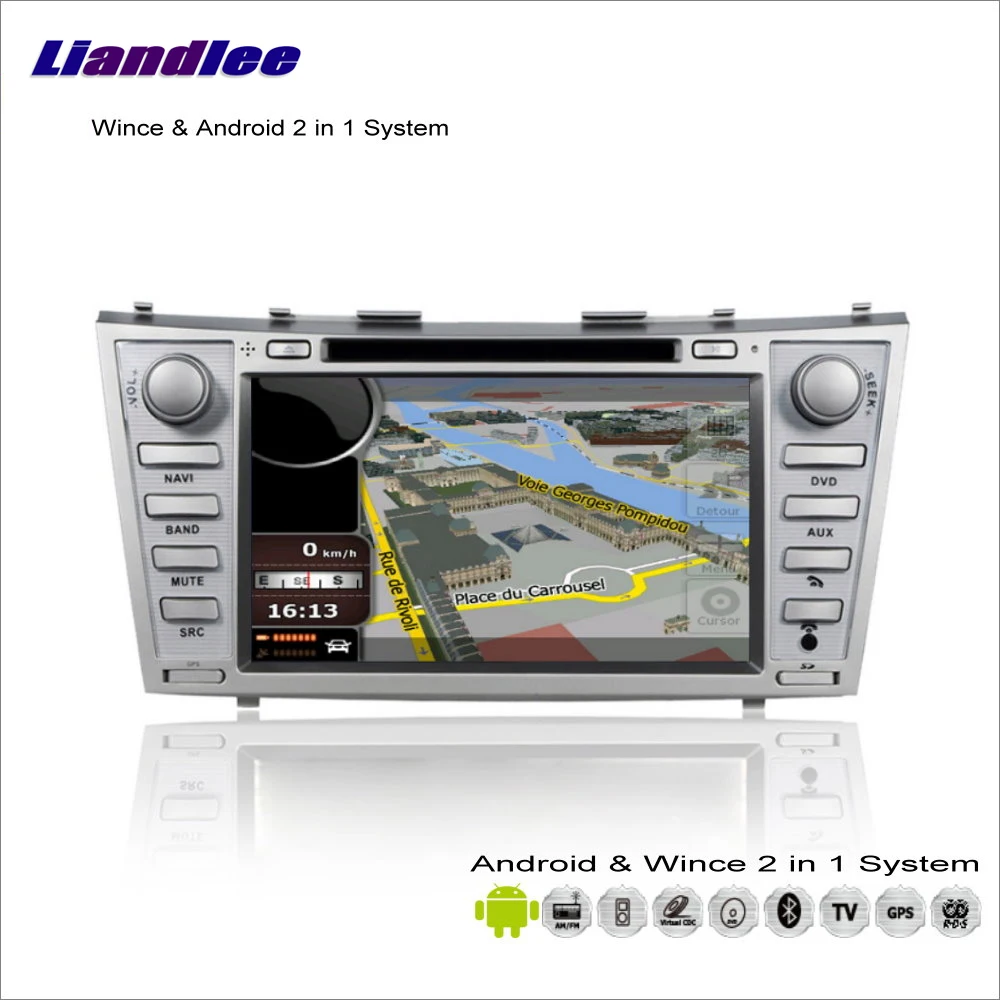 

Автомобильный мультимедийный стерео-проигрыватель Android для Toyota Camry 2009, 2010, 2011, радио, FM, CD, DVD, GPS-навигация, аудио, видео