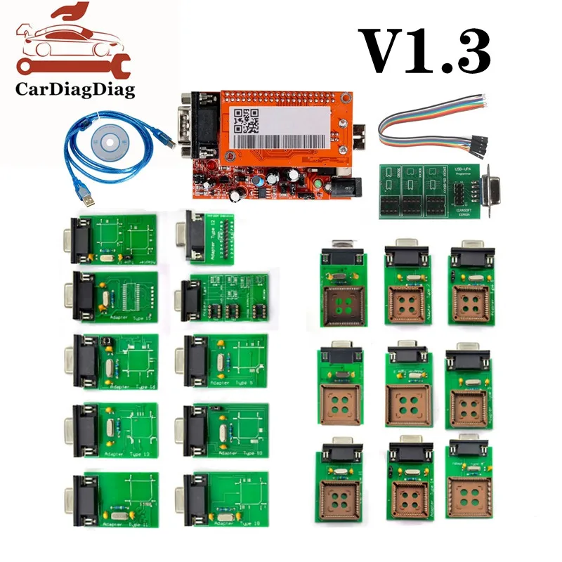 Программатор UPA USB диагностический инструмент ECU V1.3 инструменты для настройки