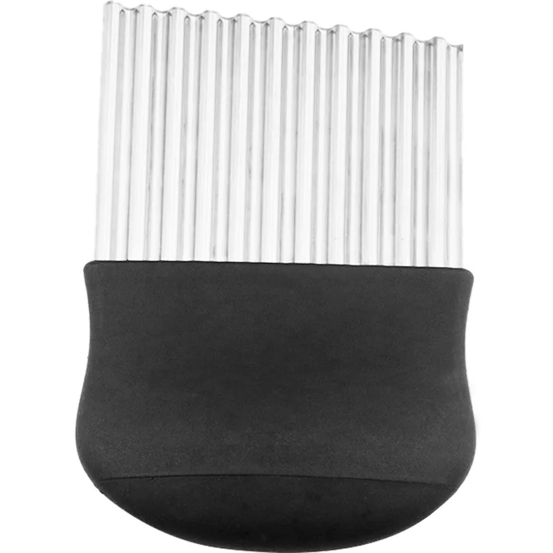 Нож из нержавеющей стали для резки картофеля фри машина полосатый нож Langya