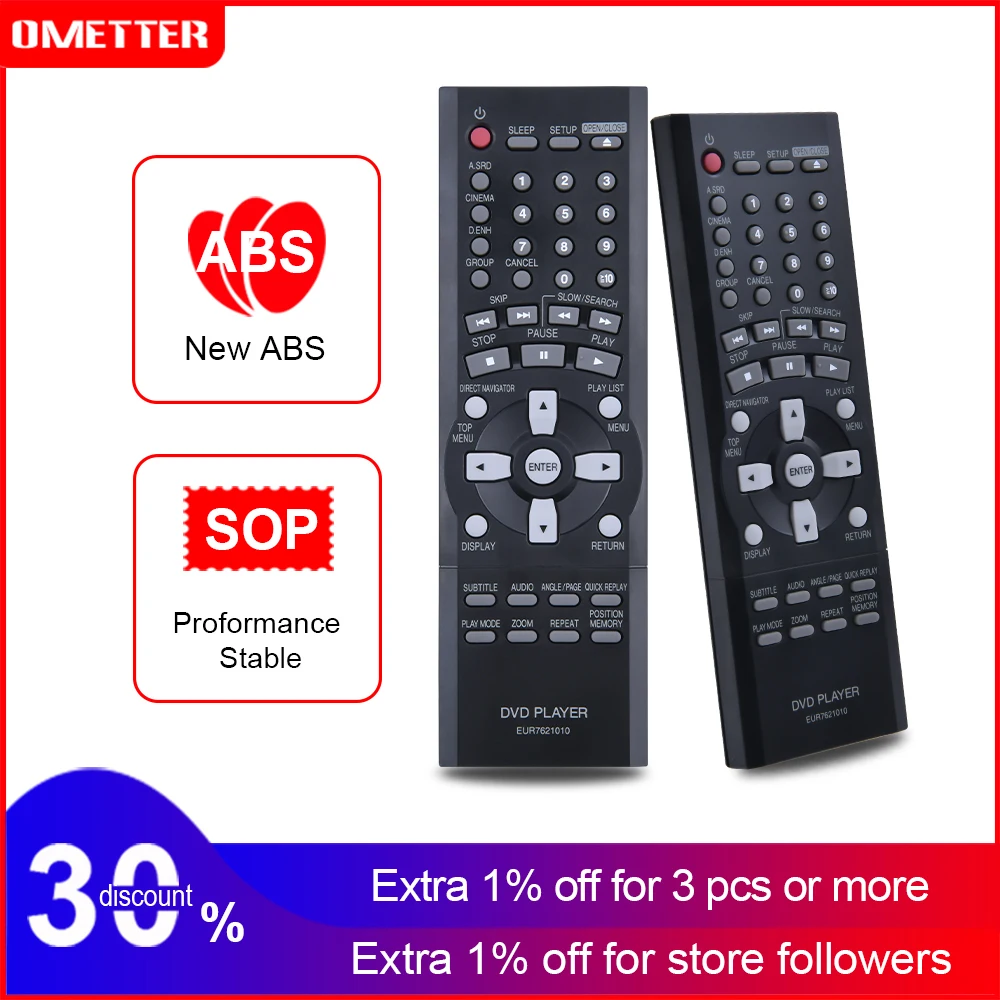 Пульт дистанционного управления для DVD-плеера Panasonic EUR7621010, пульт дистанционного управления, пульт дистанционного управления