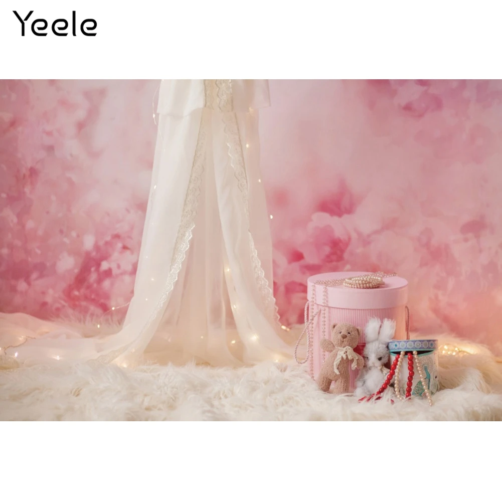 

Занавеска для детской душевой кабины Yeele, хлопковый фон с облаками, декор вечерние НКИ, для новорожденных, фотографические фотографии для фо...