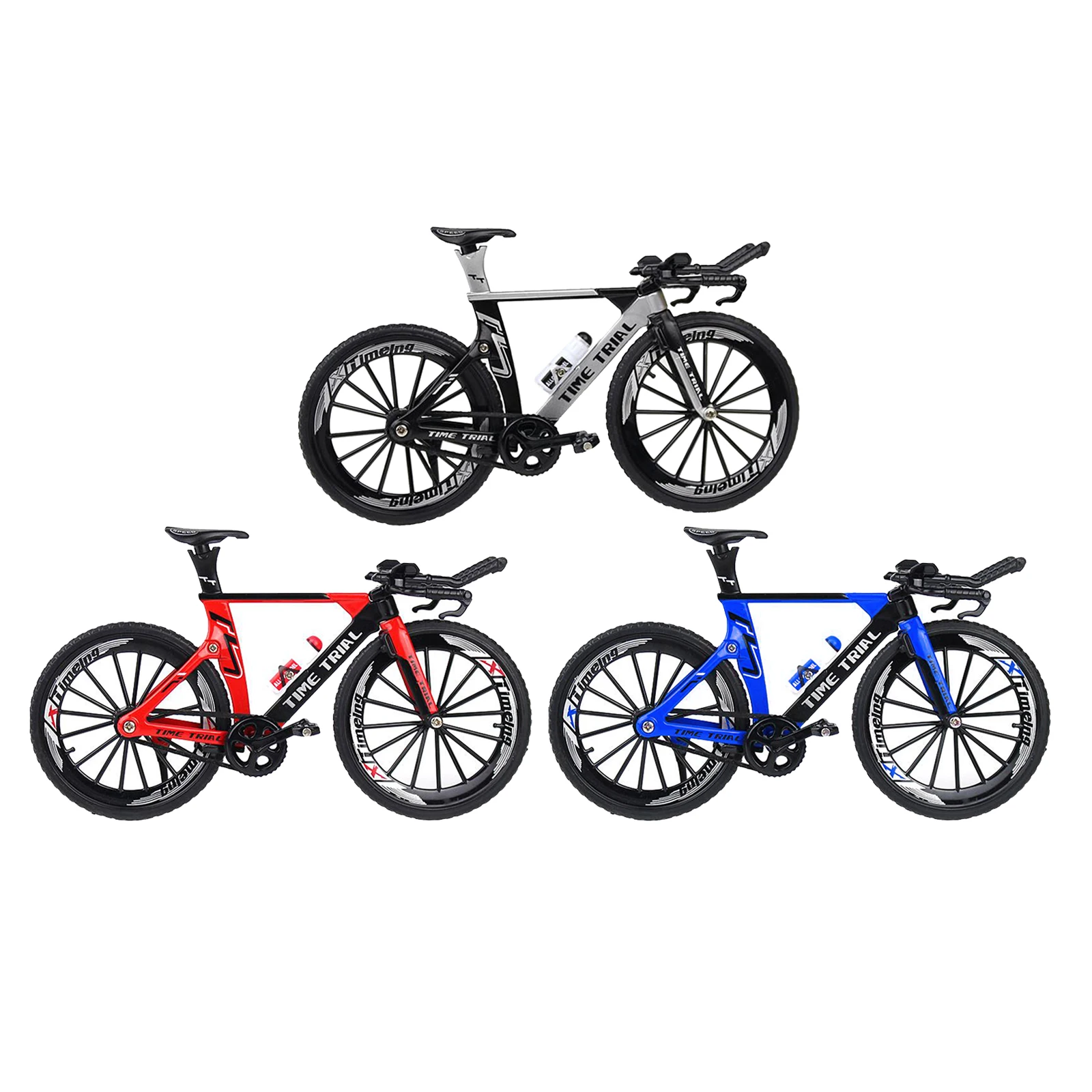 

Bicycle Model Kids Bike Toy Mountain Bike Simulation Curved Mini Model Home Office Desktop Ornaments Crafts