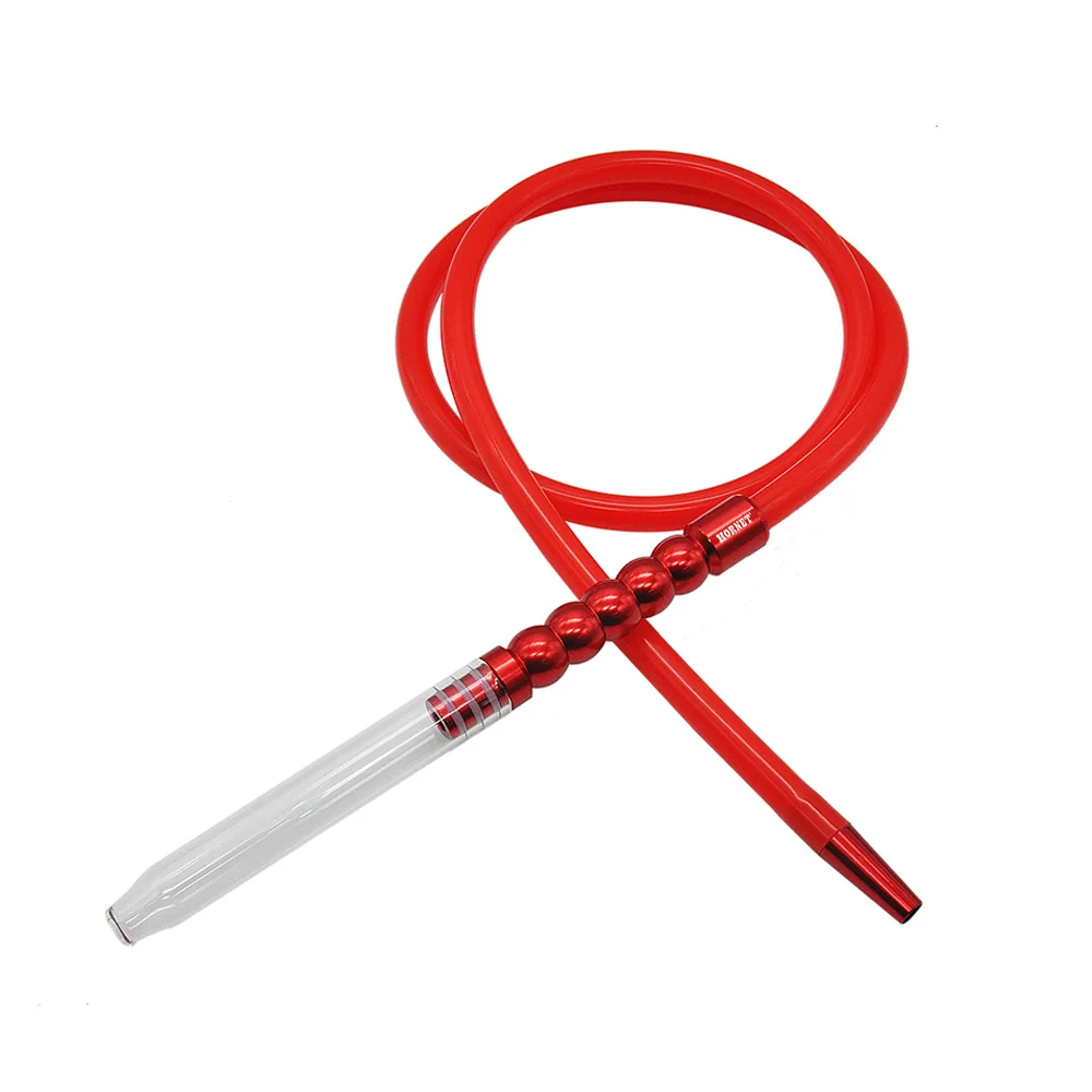 1 9 м алюминиевый стеклянный шток кальяна силиконовый шланг для ChiCha труба головка