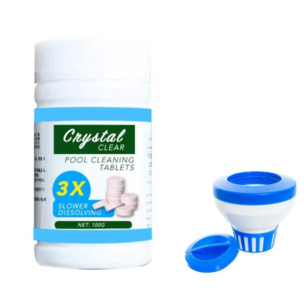 100g бассейн Чистящие Таблетки эффективно защититься от бактерий Blgae и Другое