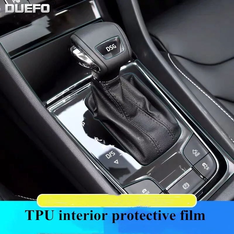 Автомобильная наклейка TPU для Skoda прозрачная защитная пленка TPU наклейка s для Skoda Kodiaq SKODASUPERB наклейка интерьерные аксессуары