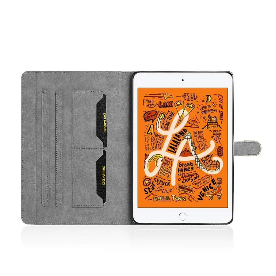 Для Apple iPad mini 5 2019 чехол с сияющими блестками Смарт кожа стенд таблетки